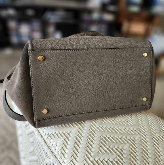 Kate Spade Pebble/Suede leather satchel - Picture 13 of 14